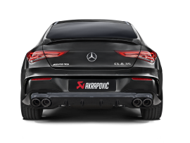 Akrapovic Slip On Line (Titanium) for Mercedes CLA 35 AMG