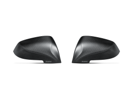 Akrapovic Carbon Fibre Mirror Cap Set - Matte for BMW M2/M140i/M240i/340i/440i (F87, F2X, F3X)