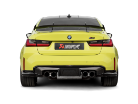 Akrapovic Rear Carbon Fibre Diffuser - Gloss Black for BMW G8X M3/M4