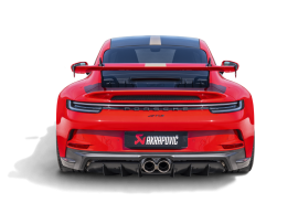 Akrapovic Rear Carbon Fibre Diffuser - Matte for Porsche 992 GT3