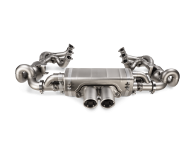 Akrapovic Evolution Header Set (Titanium) for Porsche 992 GT3