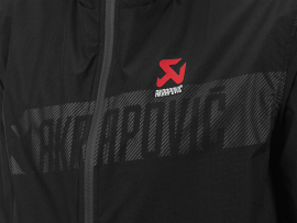 Akrapovic Mens Corpo Windbreaker - Black XS