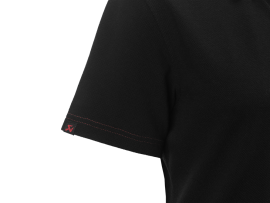 Akrapovic Womens Corpo Polo - Black XS