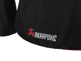 Akrapovic Womens Corpo Windbreaker - Black XXL