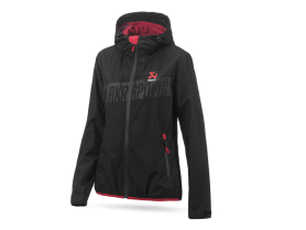 Akrapovic Womens Corpo Windbreaker - Black XS