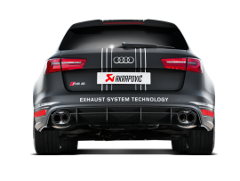 Akrapovic Exhaust System for Audi RS6 Avant (C7)