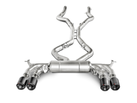 Akrapovic Exhaust System for BMW X5M/X6M (F85, F86)