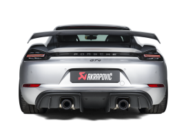 Akrapovic Exhaust System for Porsche 718 Cayman GT4/Spyder/GTS 4.0/Boxster GTS 4.0 (Pre Bracket Change)