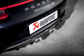 Akrapovic Exhaust System for Porsche 911 Carrera S/4/4S/GTS (991.2) (OE Non-Sport Set)