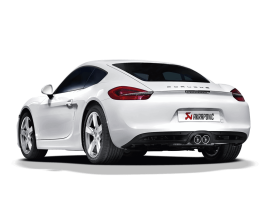 Akrapovic Exhaust System for Porsche 981 Cayman/GTS/S