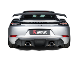 Akrapovic Exhaust System for Porsche 718 Cayman GT4 / Spyder 2022