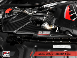 AWE Audi C7 S6 / S7 4.0T S-FLO Carbon Intake V2