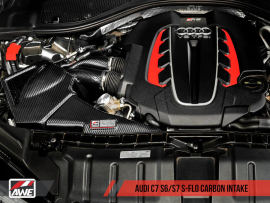 AWE Audi C7 S6 / S7 4.0T S-FLO Carbon Intake V2