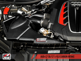 AWE Audi C7 S6 / S7 4.0T S-FLO Carbon Intake V2