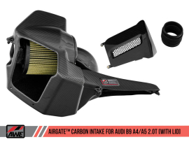 AWE Audi B9 A4/A5 2.0T Quattro Carbon Fiber AirGate Intake w/ Lid