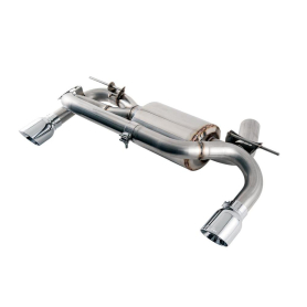 AWE BMW F3X 340i Touring Edition Axle-Back Exhaust - Chrome Silver Tips (90mm)