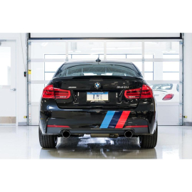 AWE BMW F3X 340i Touring Edition Axle-Back Exhaust - Chrome Silver Tips (102mm)