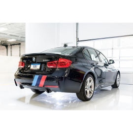 AWE BMW F3X 340i Touring Edition Axle-Back Exhaust - Chrome Silver Tips (102mm)