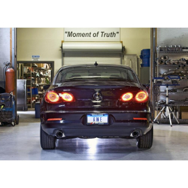 AWE VW CC Touring Edition Exhaust Dual Outlet - Diamond Black Tips