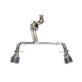 AWE Audi B8.5 S5 3.0T Track Edition Exhaust - Chrome Silver Tips (90mm)