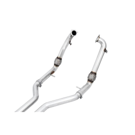 AWE Audi B9 S5 Coupe 3.0T Track Edition Exhaust - Diamond Black Tips (102mm)