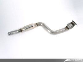 AWE Audi B8 A4 Touring Edition Exhaust - Single Side Polished Silver Tips