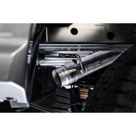 AWE 2019+ Ford Ranger 0FG Performance Exhaust System w/Diamond Black Tips & Rock Guard