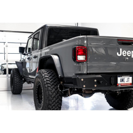 AWE 20-21 Jeep Gladiator JT 3.6L Tread Edition Cat-Back Single Side Exhaust - Diamond Blk Ti