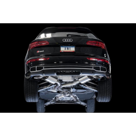 AWE Audi B9 SQ5 Resonated Touring Edition Cat-Back Exhaust - No Tips (Turn Downs)