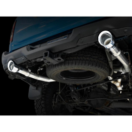 AWE 09-18 RAM 1500 5.7L (w/Cutouts) 0FG Dual Rear Exit Cat-Back Exhaust - Chrome Silver Tips