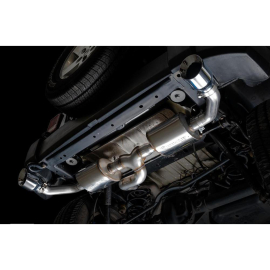 AWE 07-18 Jeep Wrangler JK/JKU 3.6L Tread Edition Axle-Back Dual Exhaust - Chrome Silver Tips