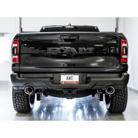 AWE 2021 RAM 1500 TRX 0FG Cat-Back Exhaust - Chrome Silver Tips