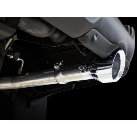 AWE 19-21 RAM 1500 5.7L (w/Cutouts) 0FG Dual Rear Exit Cat-Back Exhaust - Chrome Silver Tips