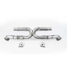 AWE 991 Carrera Performance Exhaust - Chrome Silver Tips