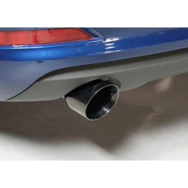 AWE Audi 8V A3 Touring Edition Exhaust - Dual Outlet Diamond Black 90 mm Tips