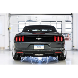 AWE S550 Mustang EcoBoost Axle-back Exhaust - Touring Edition (Chrome Silver Tips)