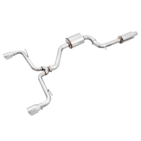 AWE Volkswagen GTI MK7.5 2.0T Touring Edition Exhaust - Chrome Silver Tips 102mm