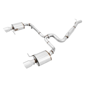 AWE VW MK7 Golf Alltrack/Sportwagen 4Motion Touring Edition Exhaust - Polished Silver Tips