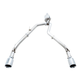 AWE 09-18 RAM 1500 5.7L (w/o Cutout) 0FG Dual Rear Exit Cat-Back Exhaust - Chrome Silver Tips