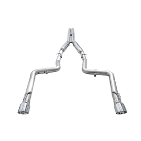 AWE 2015+ Dodge Charger 6.4L/6.2L Supercharged Track Edition Exhaust - Chrome Silver Tips