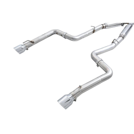 AWE 2015+ Dodge Charger 6.4L/6.2L Supercharged Track Edition Exhaust - Chrome Silver Tips