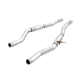 AWE 2020 Toyota Supra A90 Resonated Touring Edition Exhaust - 5in Chrome Silver Tips