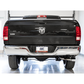 AWE 09-18 RAM 1500 5.7L (w/o Cutouts) 0FG Single Side Exit Cat-Back Exhaust - Chrome Tips