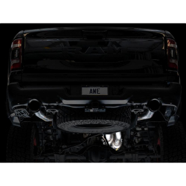 AWE 2021 RAM 1500 TRX 0FG Cat-Back Exhaust - Diamond Black Tips