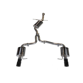 AWE Audi 8R Q5 2.0T Touring Edition Exhaust - Diamond Black Tips