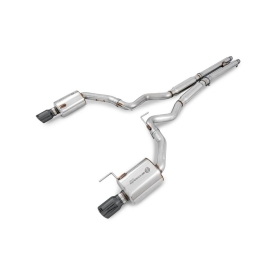 AWE S550 Mustang GT Cat-back Exhaust - Touring Edition (Diamond Black Tips)