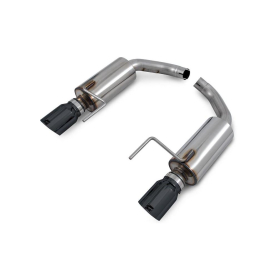 AWE S550 Mustang EcoBoost Axle-back Exhaust - Touring Edition (Diamond Black Tips)