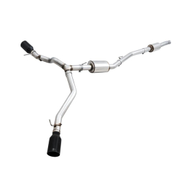 AWE 20-21 Jeep Gladiator JT 3.6L Tread Edition Cat-Back Dual Exhaust - Diamond Black Tip