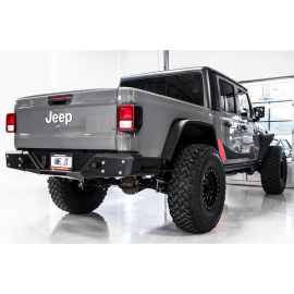 AWE 20-21 Jeep Gladiator JT 3.6L Tread Edition Cat-Back Dual Exhaust - Diamond Black Tip