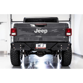 AWE 20-21 Jeep Gladiator JT 3.6L Tread Edition Cat-Back Dual Exhaust - Diamond Black Tip